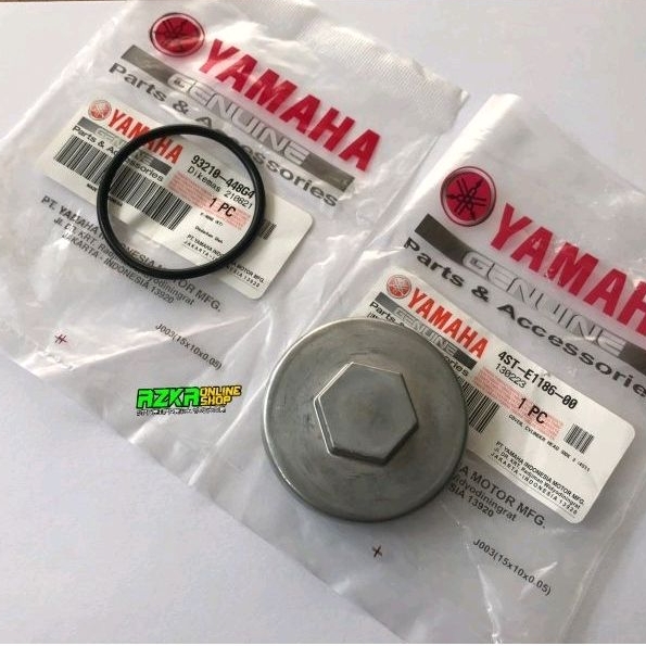 TUTUP KLEP DAN O RING TUTUP KLEP NOUVO MIO SPORTY SMILE SOUL FINO JUPITER ORIGINAL