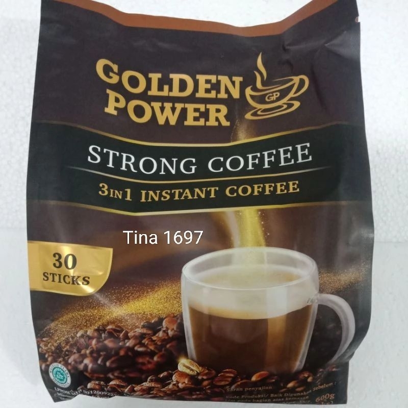 

GOLDEN POWER STRONG COFFEE 3IN1INSTANT COFFEE