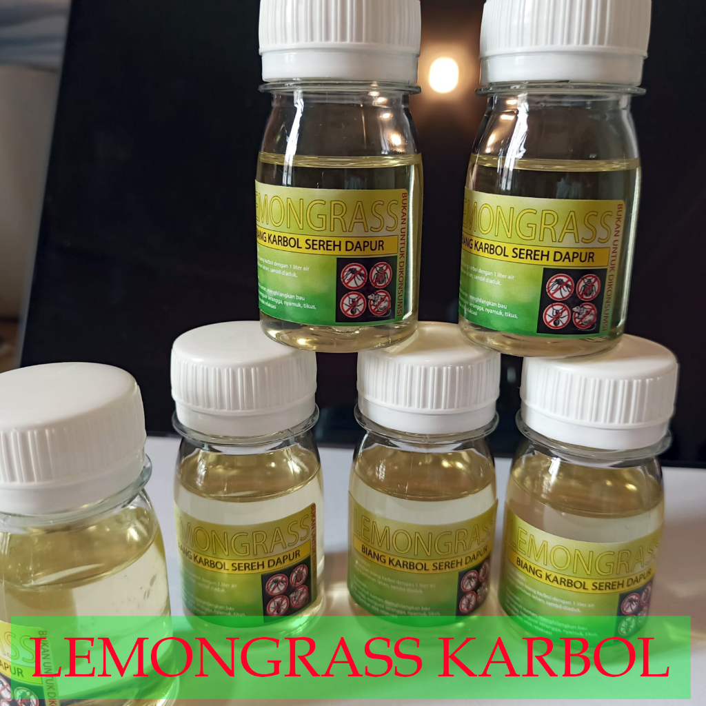 Biang Karbol Minyak Sereh Dapur Alami - Lemongrass