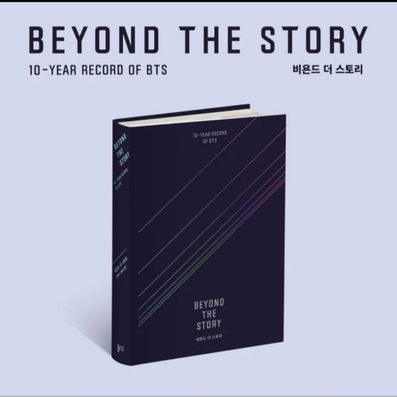 Buku Beyond The Story - 10 Year Record of BTS (Versi Bahasa Indonesia)