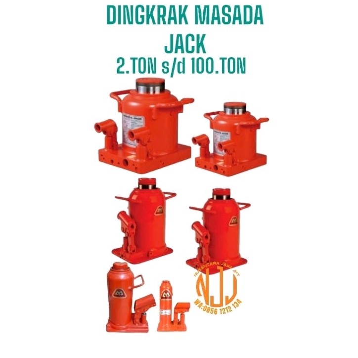 dongkrak botol 30 ton masada Jack Japan MH-30