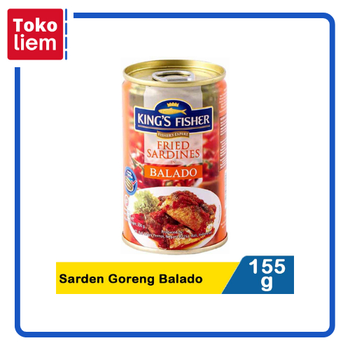 

King's Fisher Sarden Goreng Balado 155G