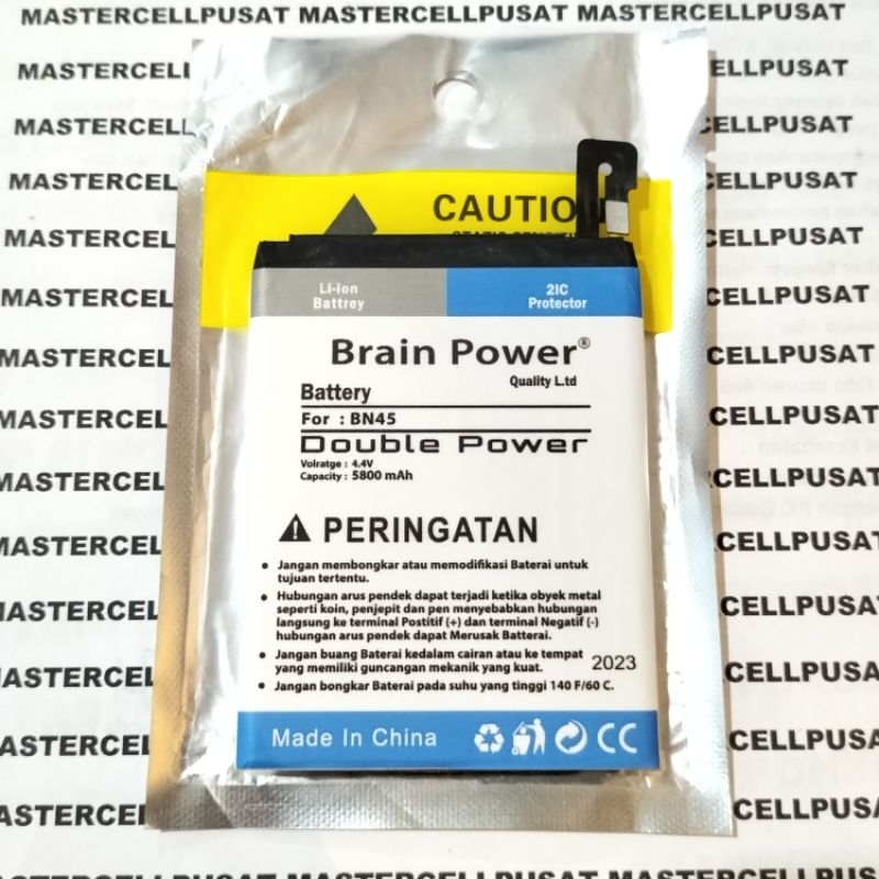 BATRE BATTERY BATERAI XIAOMI REDMI NOTE 5 NOTE 5 PRO BN45 BN-45 BN48 BN-48 DOUBLE POWER BRAIN POWER