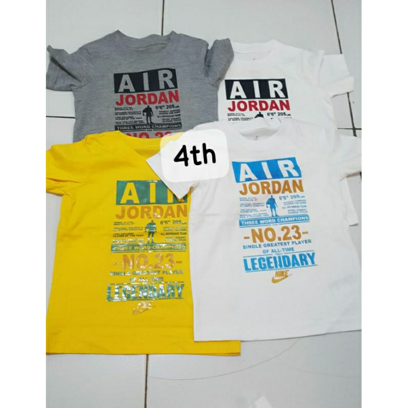 KAOS ANAK AIR JORDAN