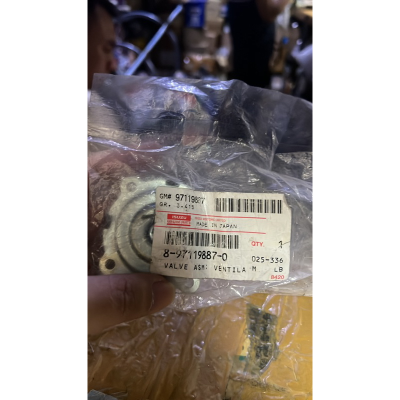 Karet membran ventilator isuzu panther turbo dan elf