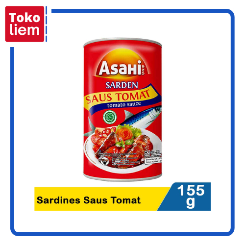 

Asahi Sardines Saus Tomat 155G