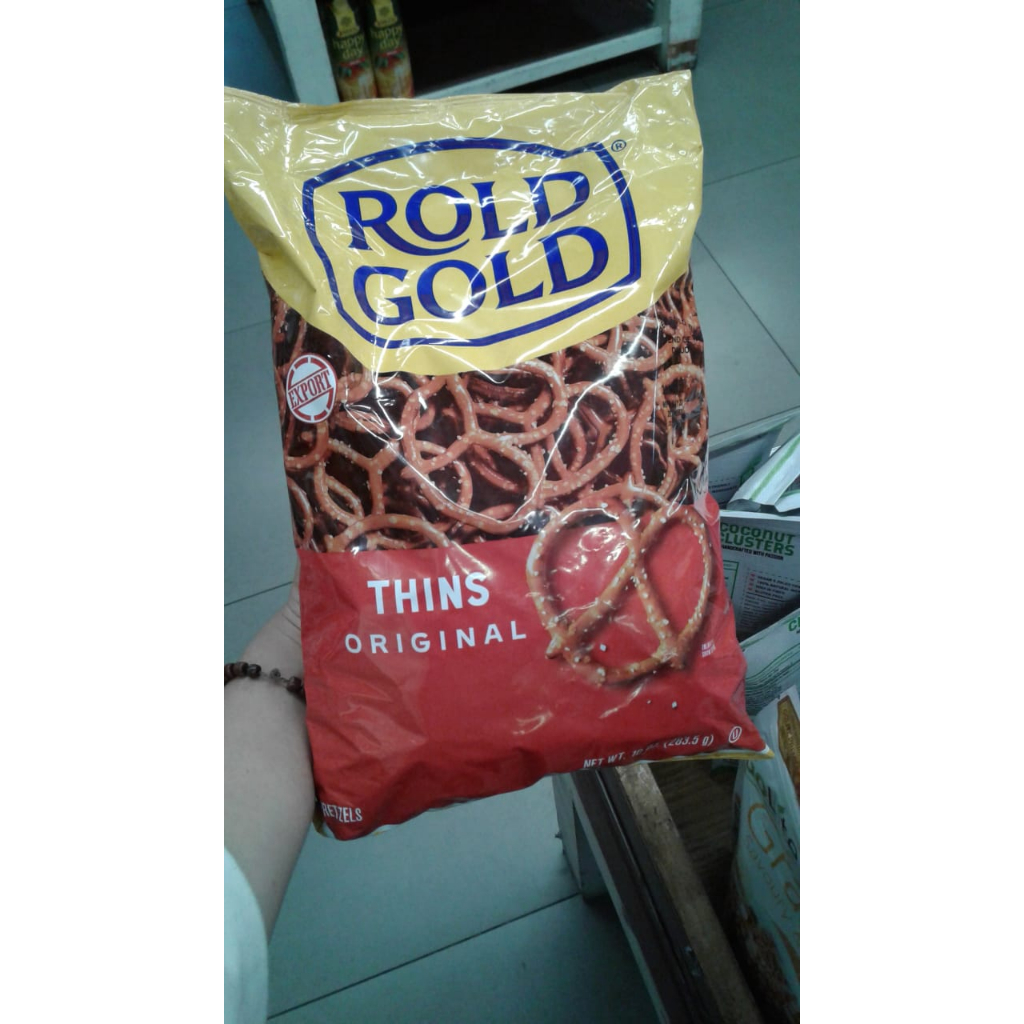 

Rold Gold Pretzel Pretzels Thins Original Snack 283.5gr - biskuit