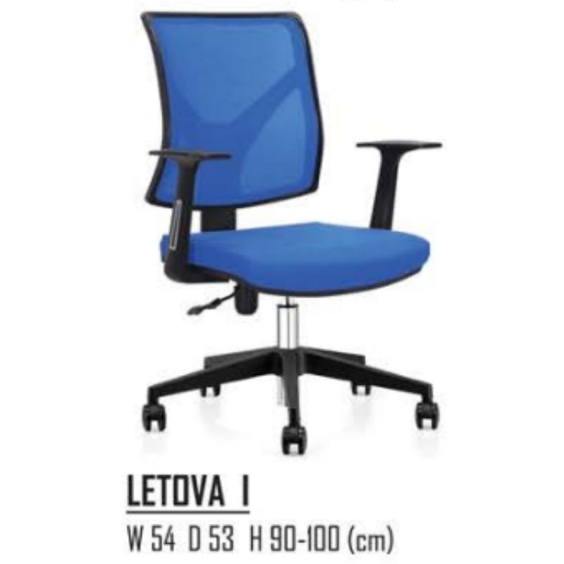 KURSI KANTOR INDACHI LETOVA I KURSI KERJA KURSI STAFF SEKRETARIS