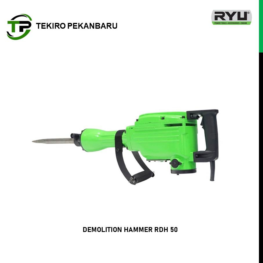 RYU DEMOLITION HAMMER RDH 50 - JACK HAMMER / MESIN BOBOK BETON