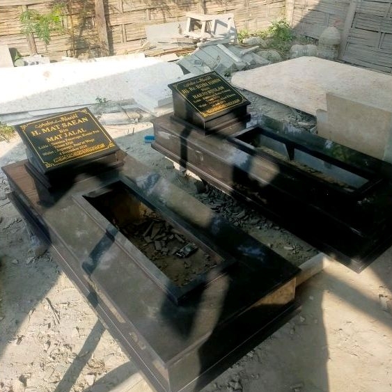 Kijing Makam Granit Hitam Asli