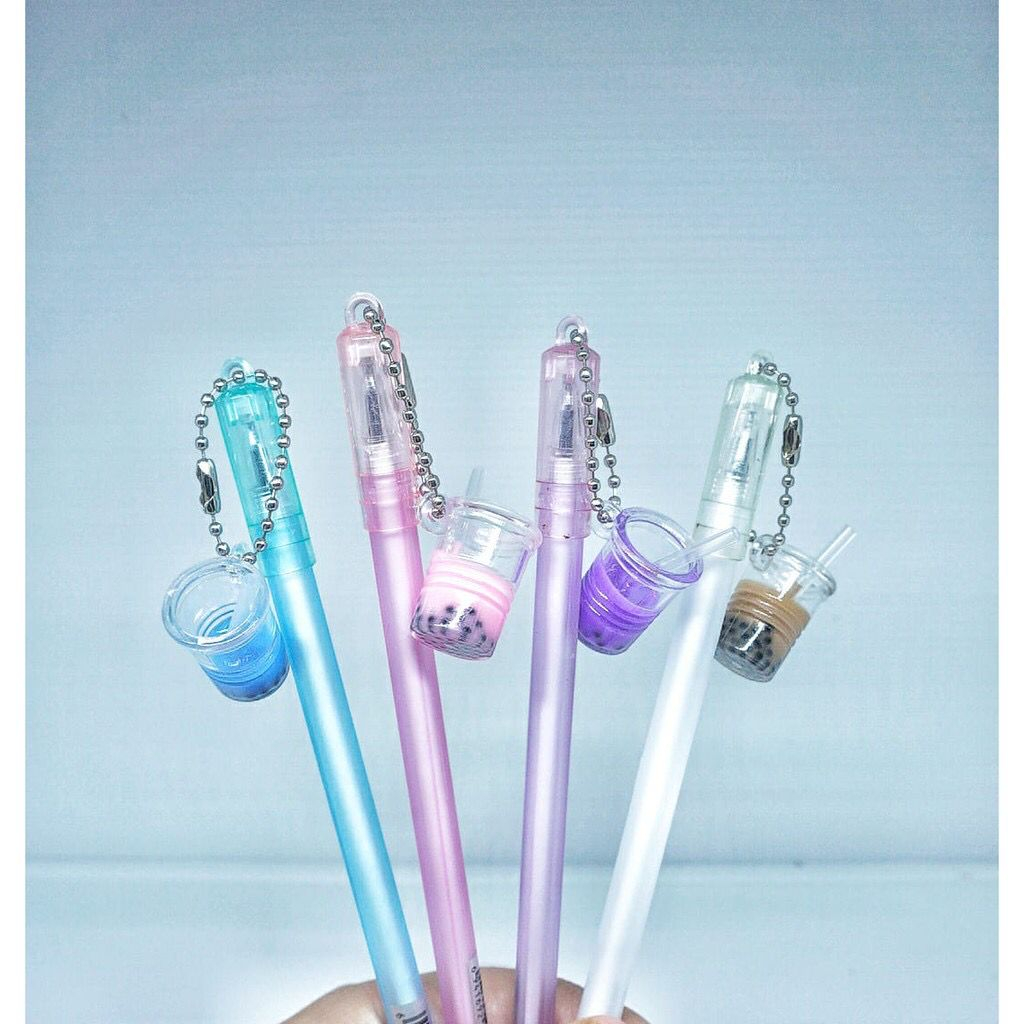 

PEN08 - Pulpen Pena Boba Gel Tinta Alat Tulis Anak Lucu Murah ATK Sekolah