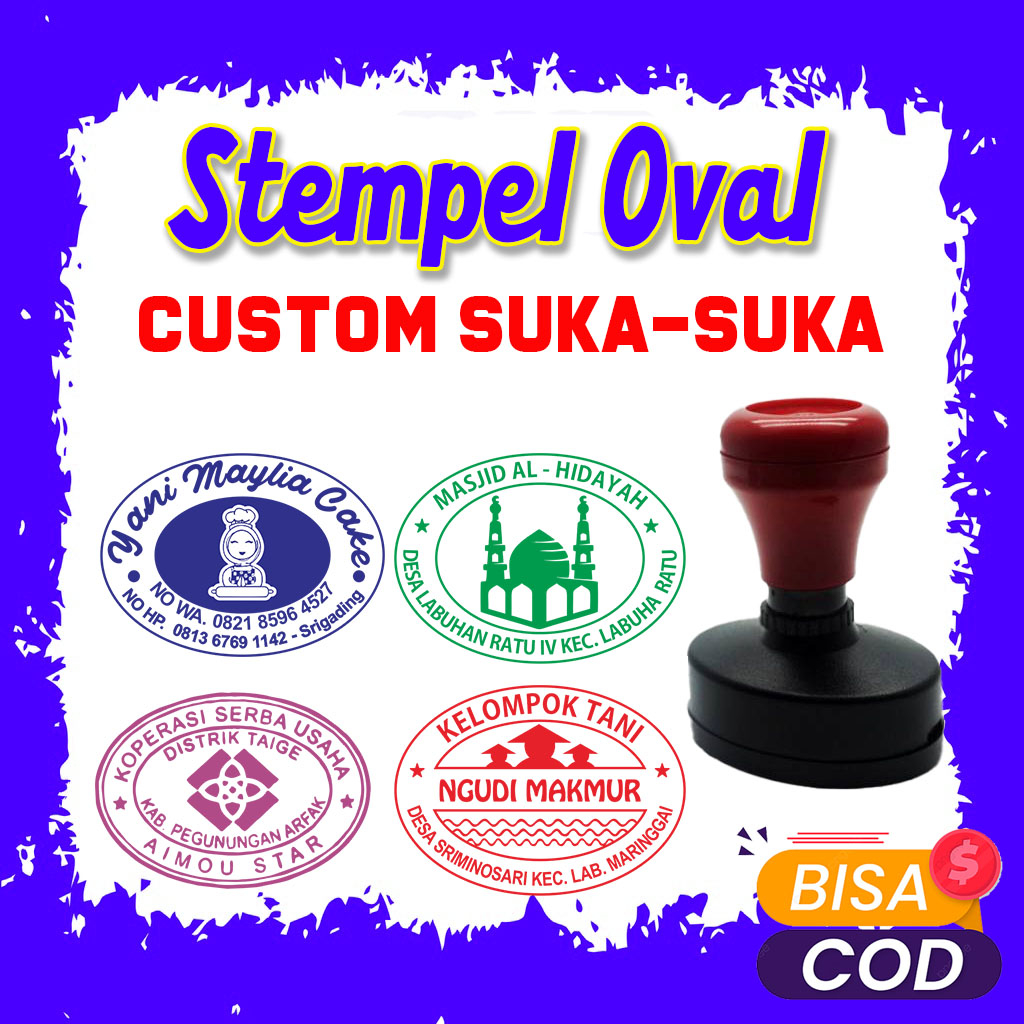 

Stempel Oval, Stempel Custom