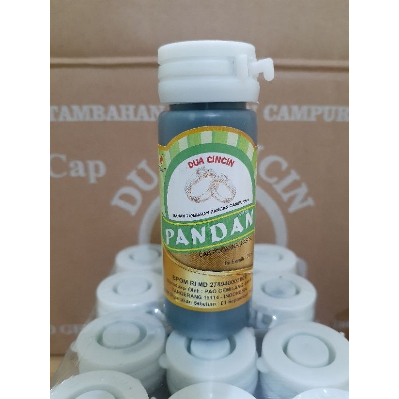 

Perisa dan Pewarna Pandan Dua Cincin 25ml