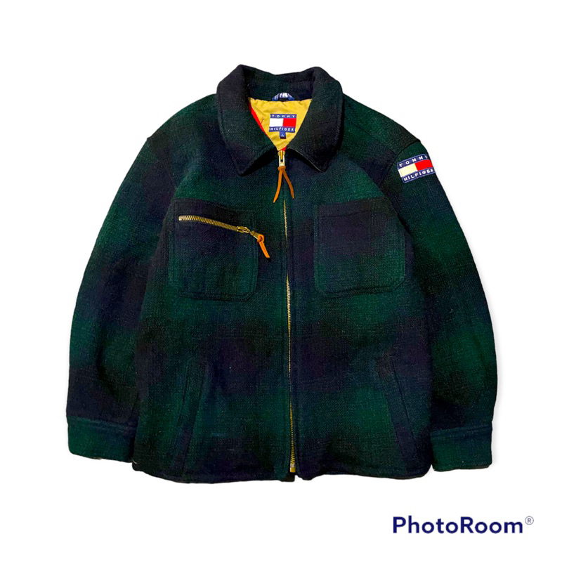 Jacket wool veterano tommy hilfiger limited edition vintage second original