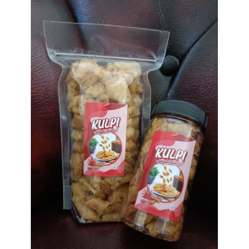 

keripik kulit lumpia double pedas (kulpi)