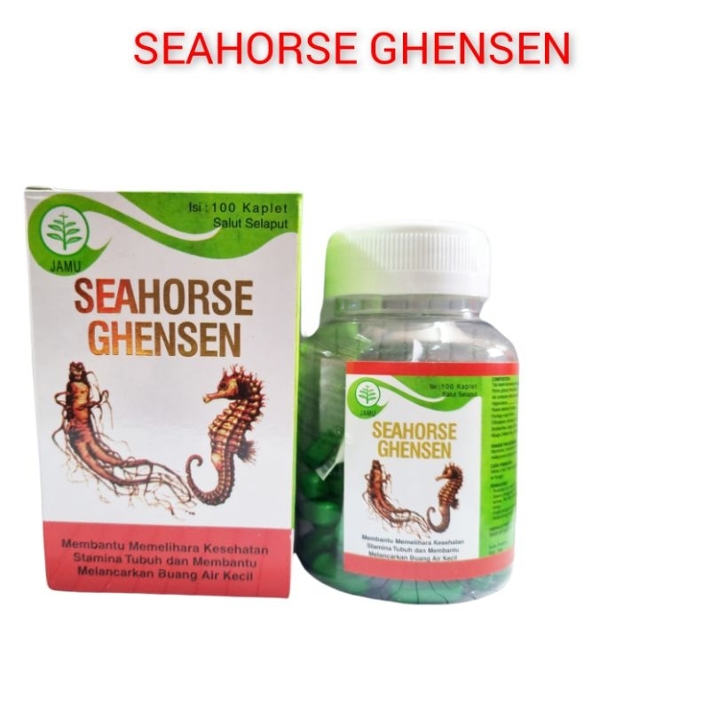 SEAHORSE GHENSEN KIDNEY seahorse ginseng obat kesehatan ginjal