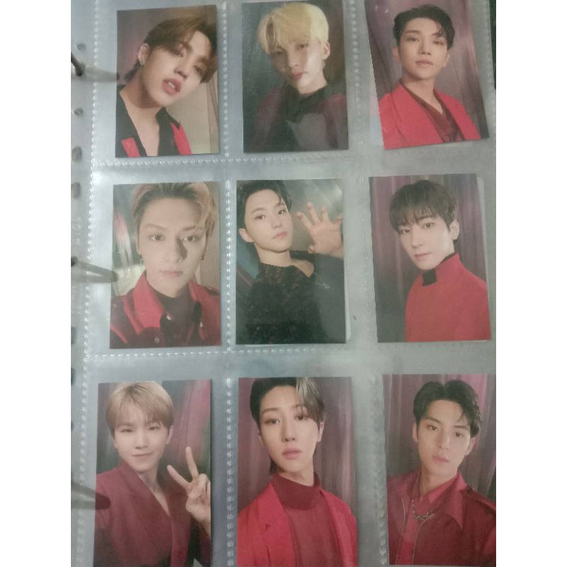 Fleece anorak photocard Seventeen power of love