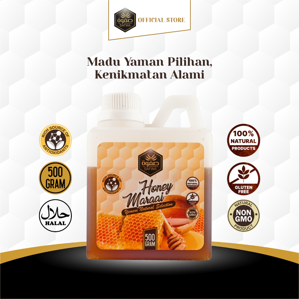 

Madu Yaman Maraai Marai Safwa 500 Gr Original Jerigen