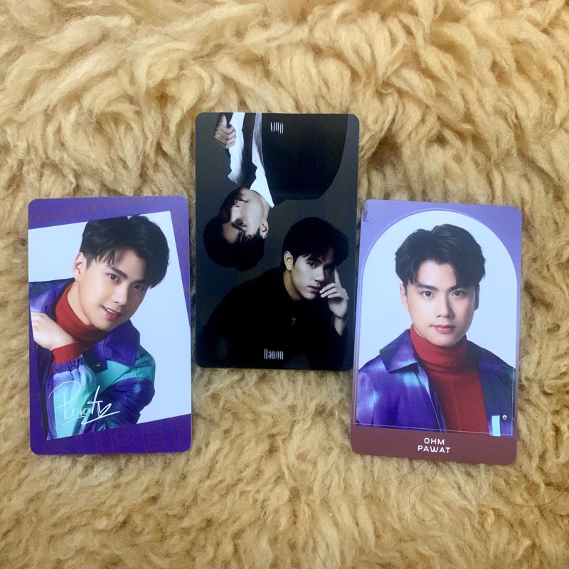 (booked) photocard nanon korapat ohm pawat official gmm