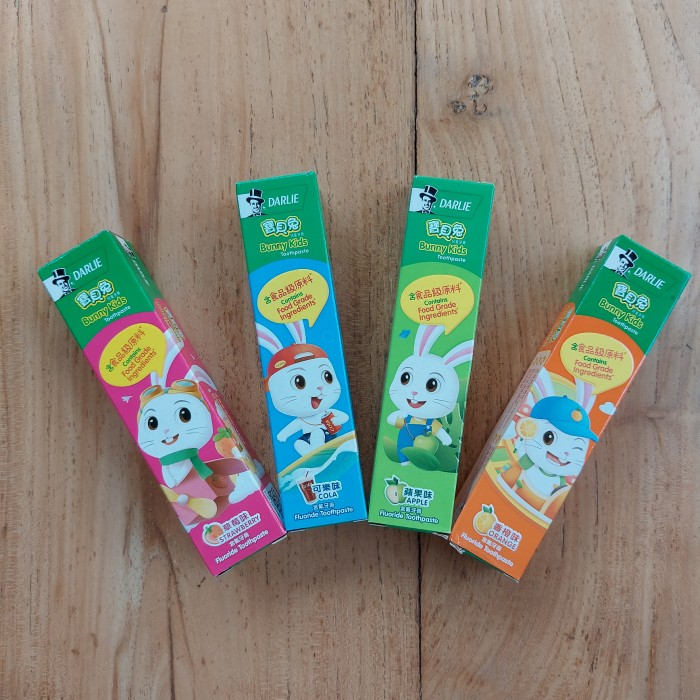 Darlie bunny kids pasta gigi anak