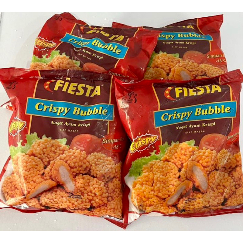 

Fiesta Crispy Bubble 400 Gr | Naget Ayam Krispi | Frozen Food Murah