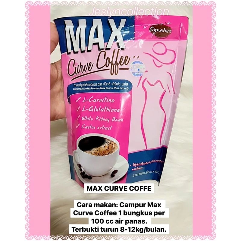 

MAX CURVE COFFEE / kopi pelangsing original thailand