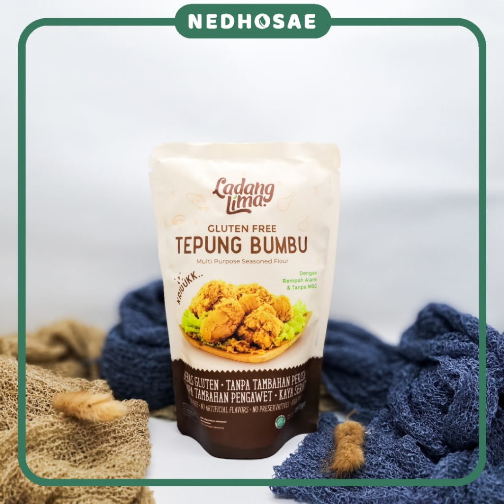 

LADANG LIMA TEPUNG BUMBU GLUTEN FREE 150 GRAM