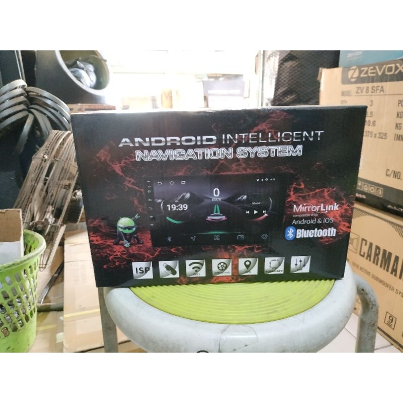 Head unit android carman cr888 - tv android carman cr 888 - tv mobil android 7 inch ram 2 /32