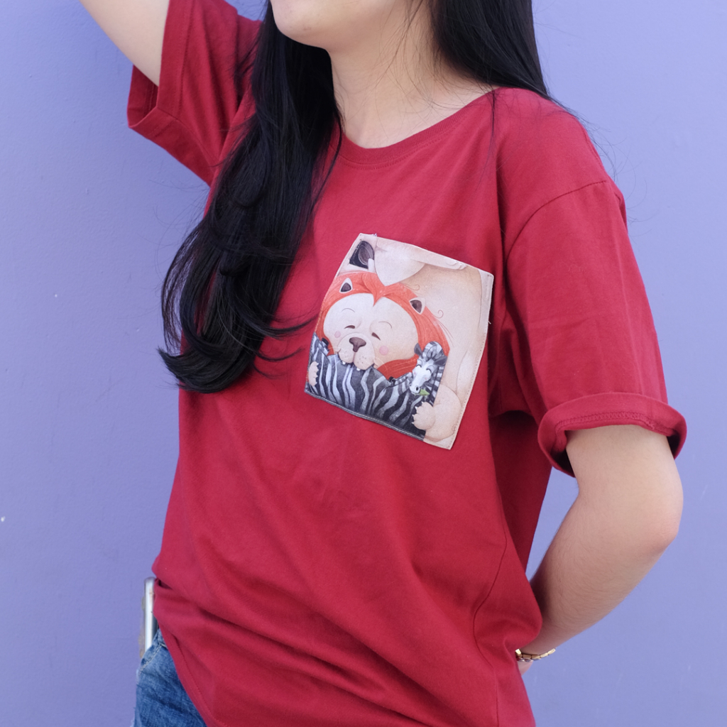 Naini T-Shirt | Lion | Kaos Singa