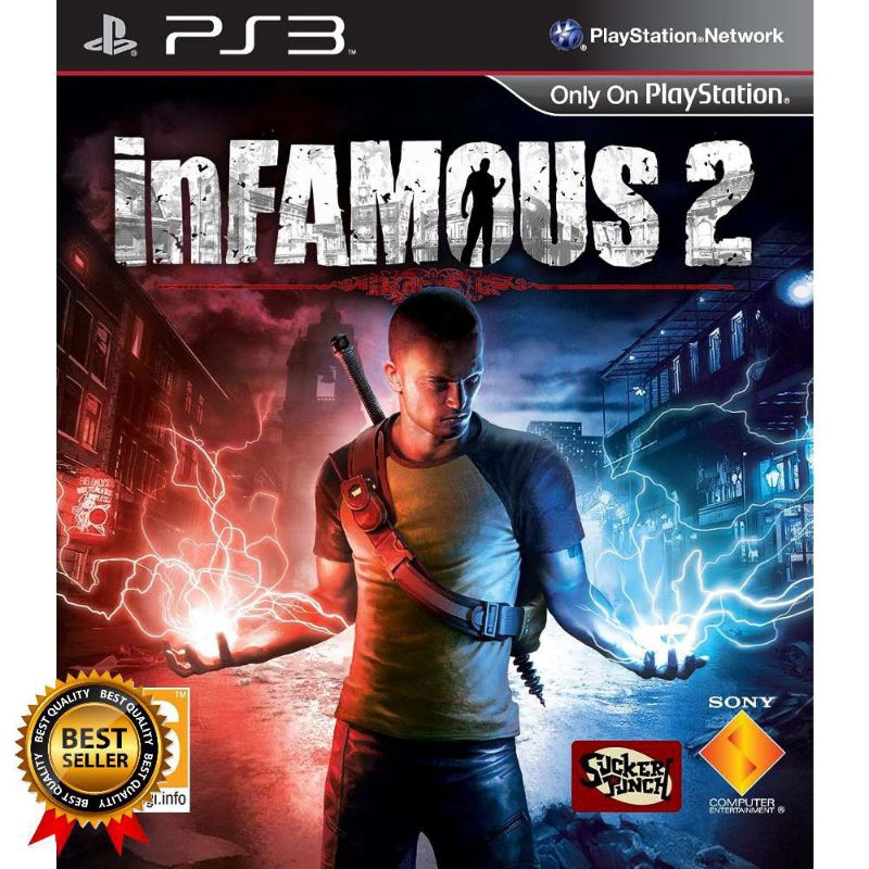 Kaset Game Flashdisk PS3 CFW OFW HEN Infamous 2