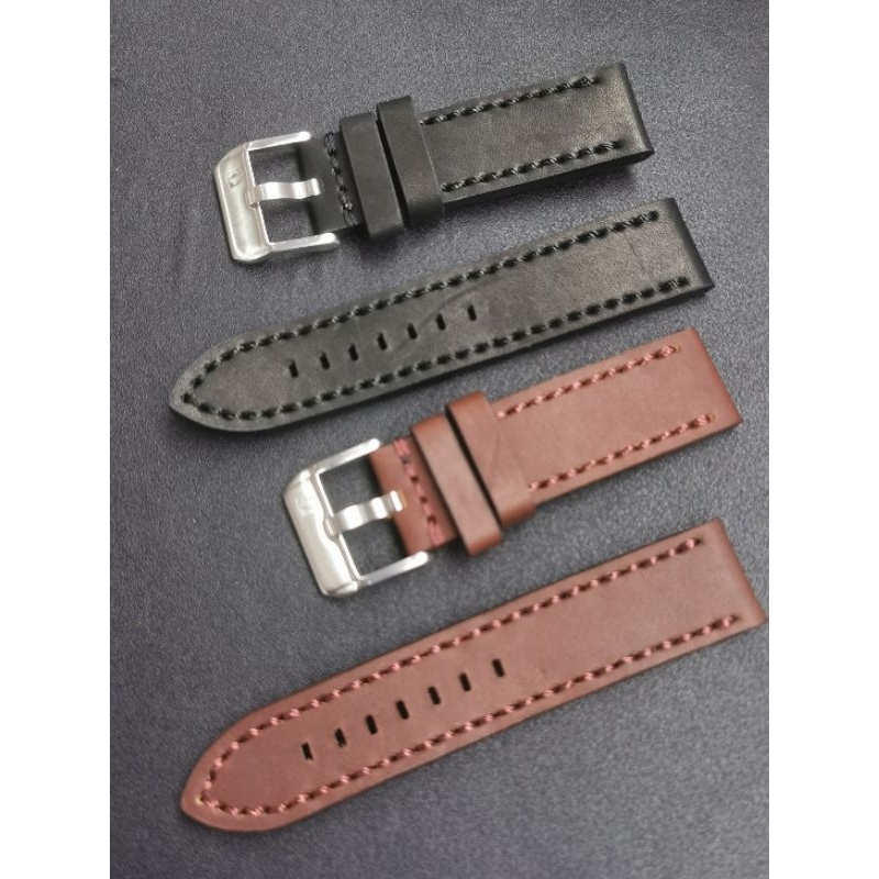 Strap Tali Kulit jam tangan Expedition Asli