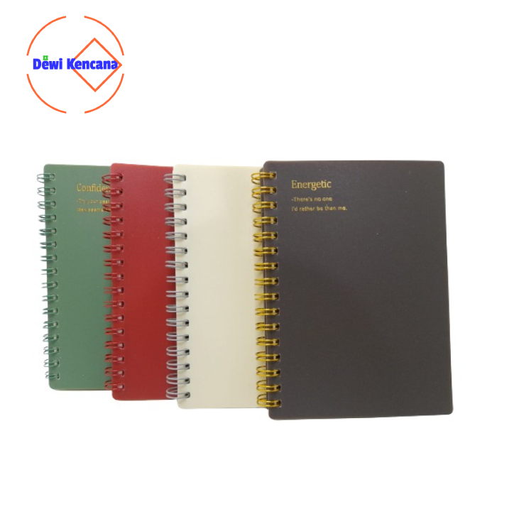 

Note Book Diary A6 | Buku Catatan agenda berbaris isi 80 lembar