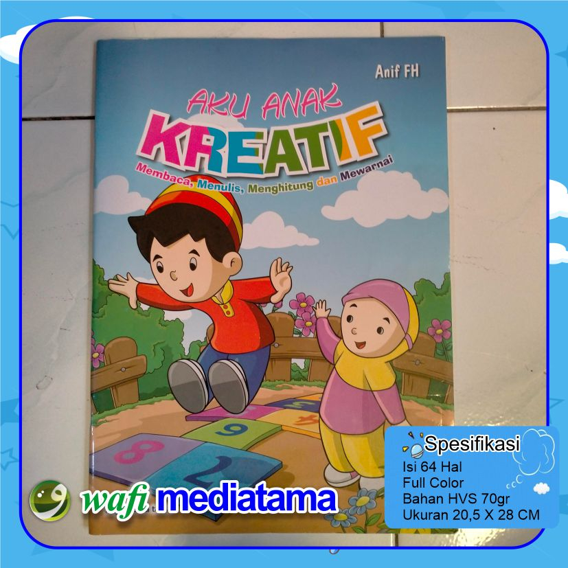 

Buku Kreatif Anak - Membaca, Menulis, Menghitung dan Mewarnai