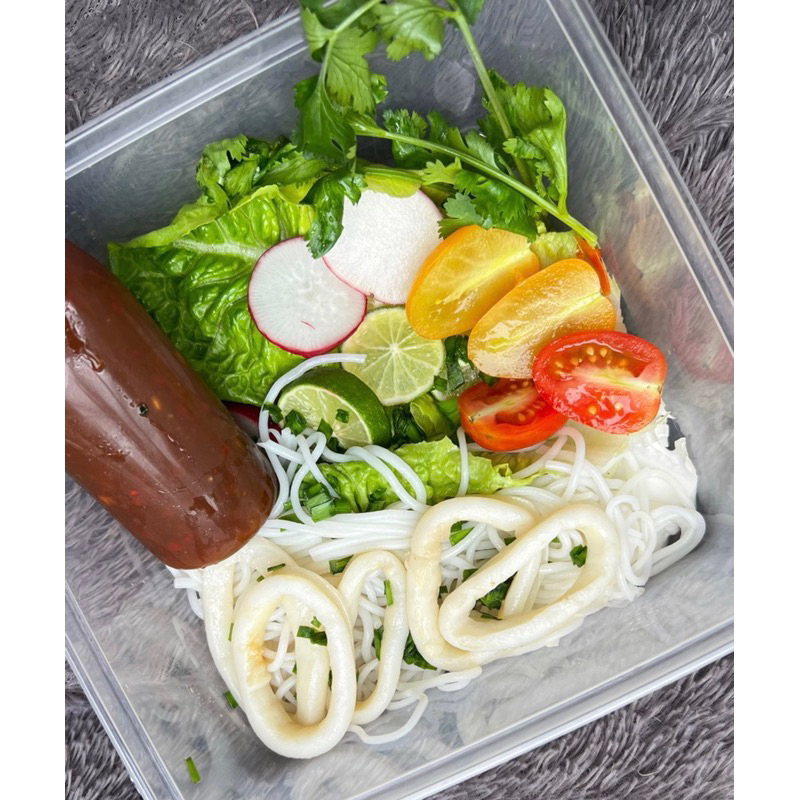 

Cumi Mangga / Pepaya / Nanas Salad Thailand Quinnkitchen