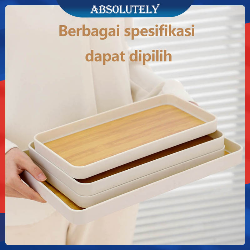 Nampan Kayu Aesthetic Rectangle Tray Tatakan Persegi Panjang Tatakan Dapur Tatakan Estetik Rectangle Tray Nampan Aesthetic Kayu Tatakan Peregi Plastik Tatakan Dapur Tatakan Gelas Estetik Nampan Estetik Kayu Nampan Kayu Besar