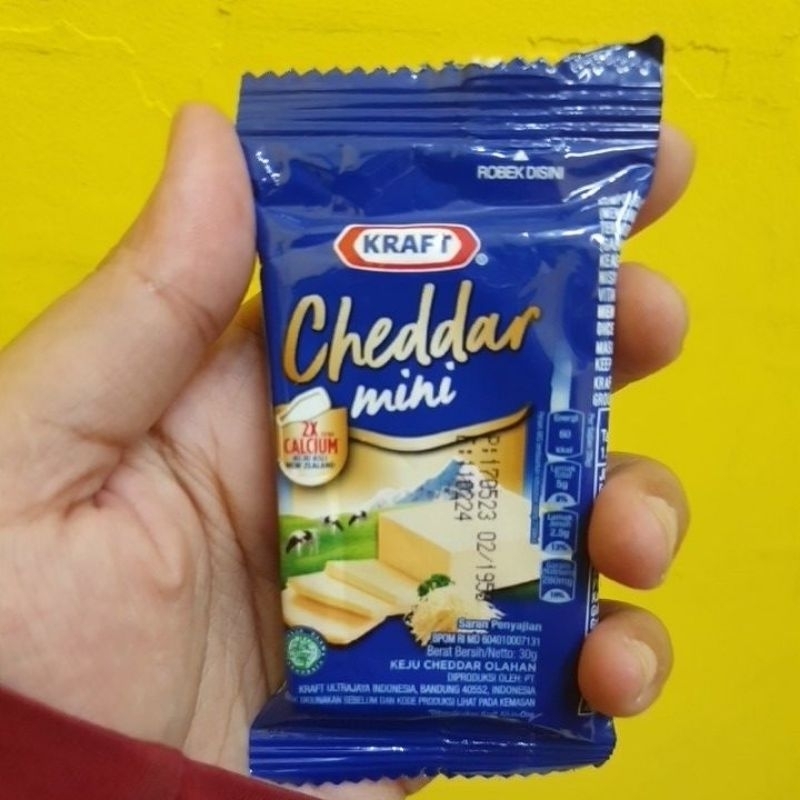 

Kraft cheddar mini 30g