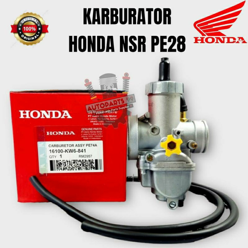 Karburator NSR PE 28 Keihin Honda Kualitas Original Karbu KW6 Carbu NSR PE28
