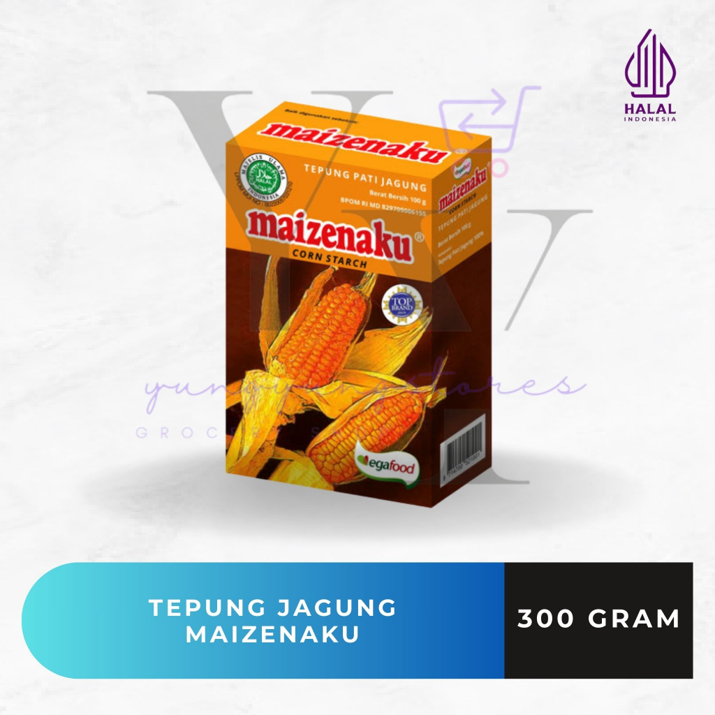 

Tepung Pati Jagung Maizenaku 300 Gram