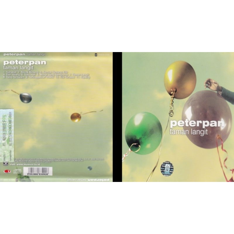 peterpan cd album taman langit 2003