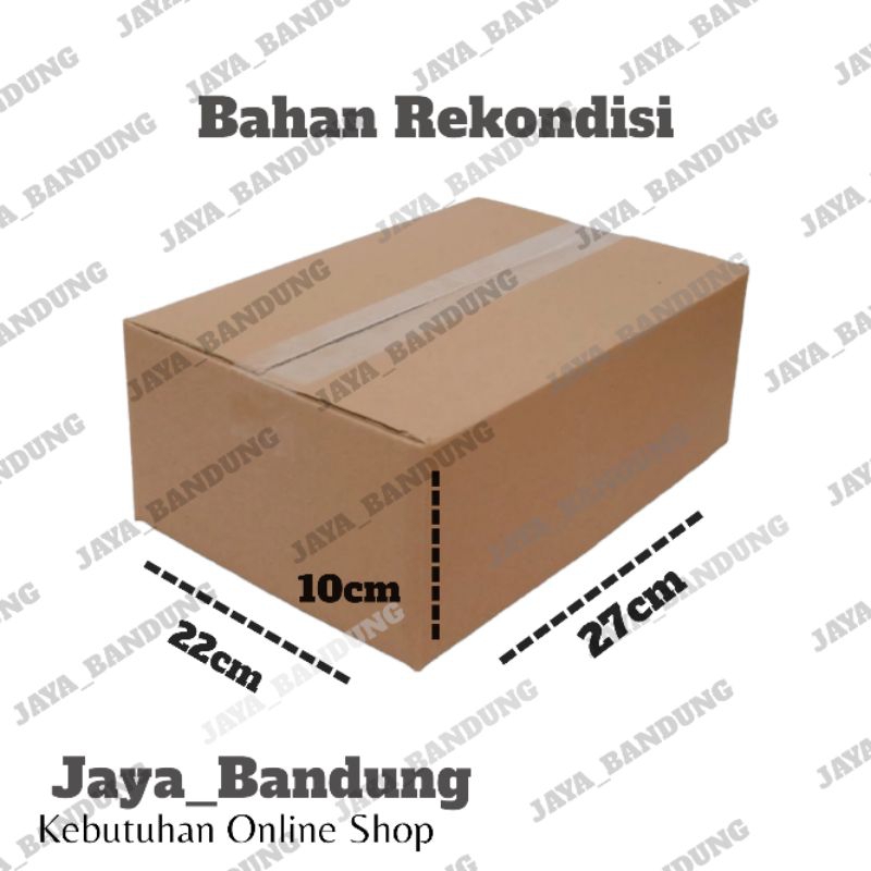 

Kardus Packing box Packing Murah meriah Ukuran 27x22x10cm