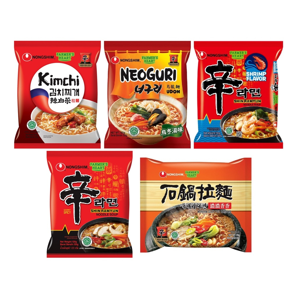 

NONG SHIM Nongshim Shin Ramyun Mie Instant Korea 120g