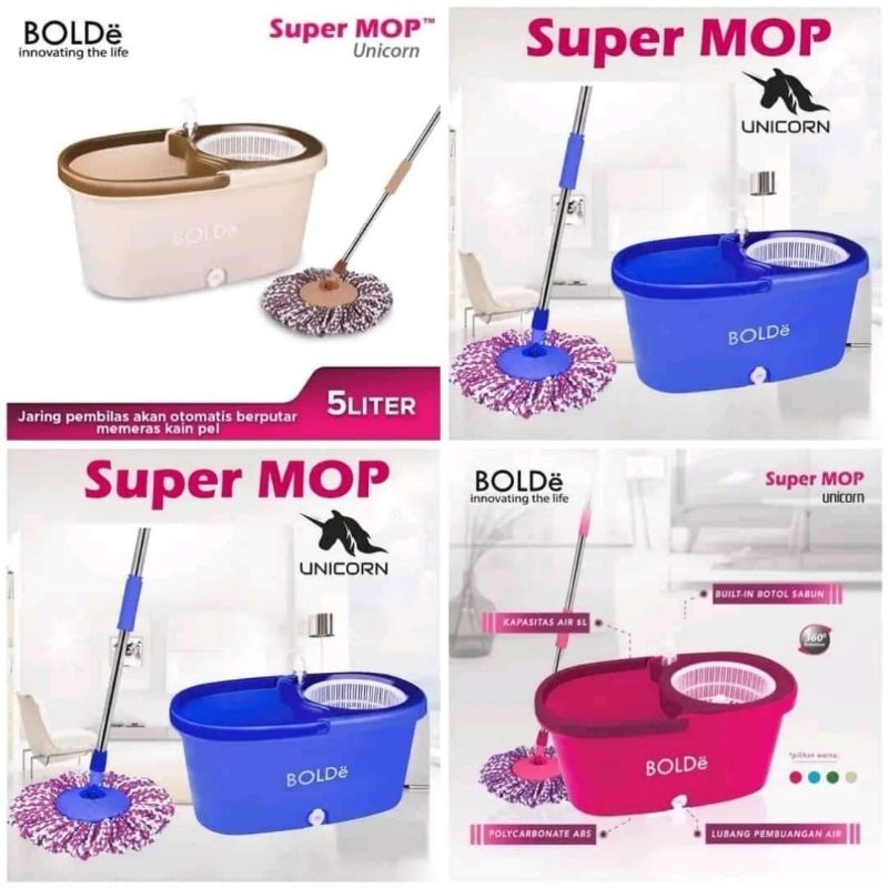 Super Mop Bolde / Alat Pel Bolde