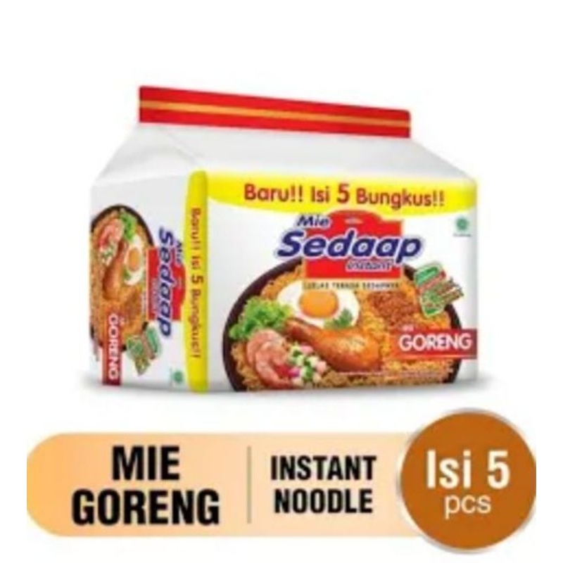 

Mie sedap goreng 5x90gr