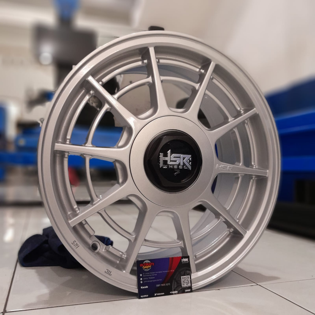 Pelak Racing HSR Ring 15 Double PCD Mobil Avanza Kijang Dll