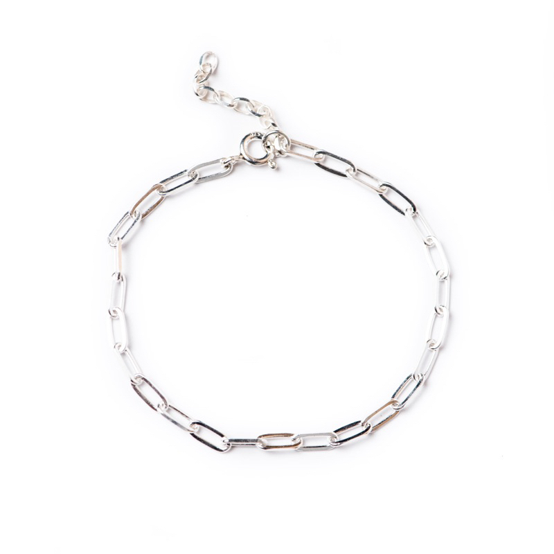 LOST IN BALI - Stylish Silver Chain Bracelet - 925 Sterling Silver - Gelang Silver - Gelang Rantai P