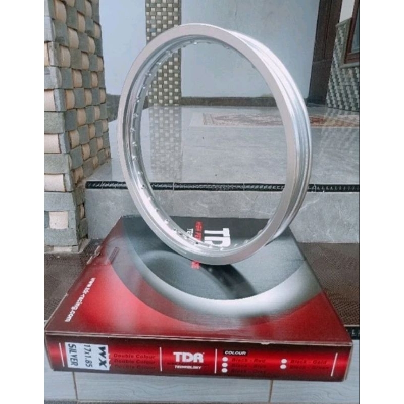 VELG TDR 185X17 185 17 185 RING 17 SILVER WX