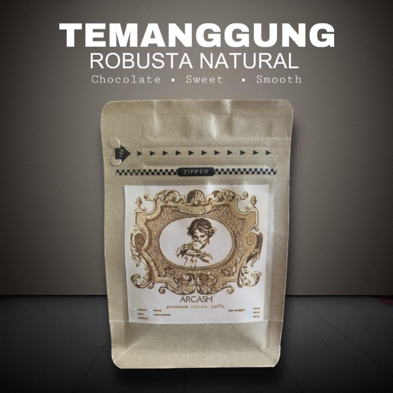 

Temanggung Robusta Natural 200 gr