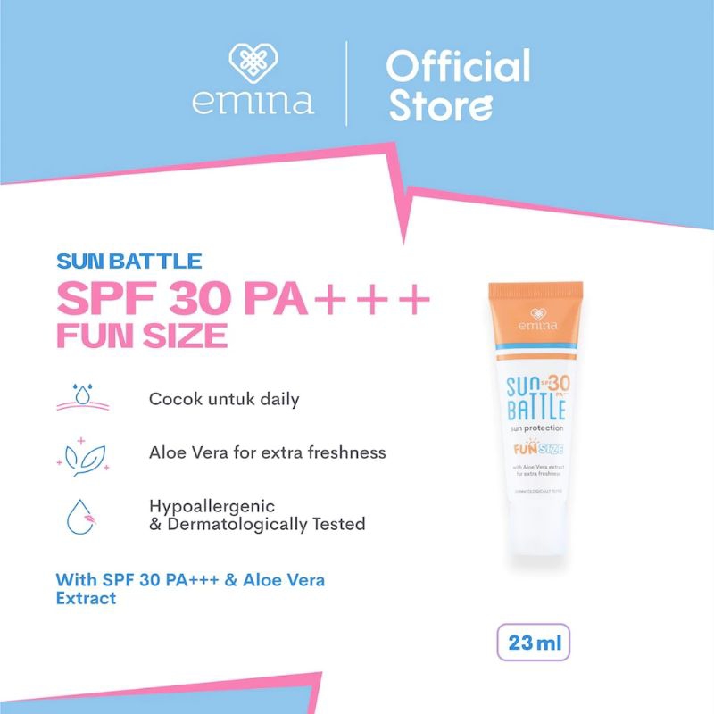 Emina Sunscreen Spf 30 ukuran 23ml