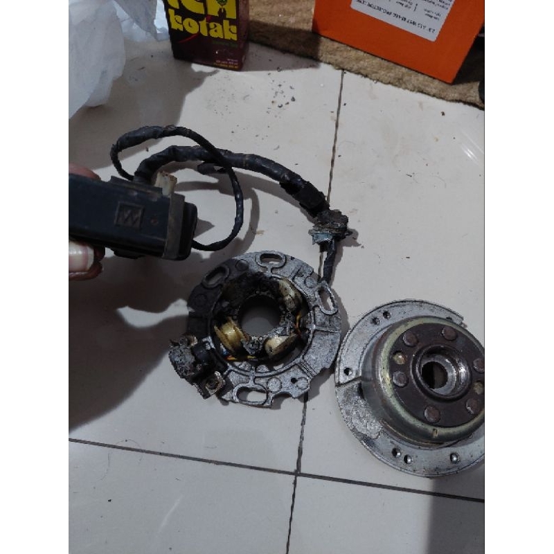 pengapian yz 85 fulset Original moric japan second normal pnp f1zr foce1 garansi