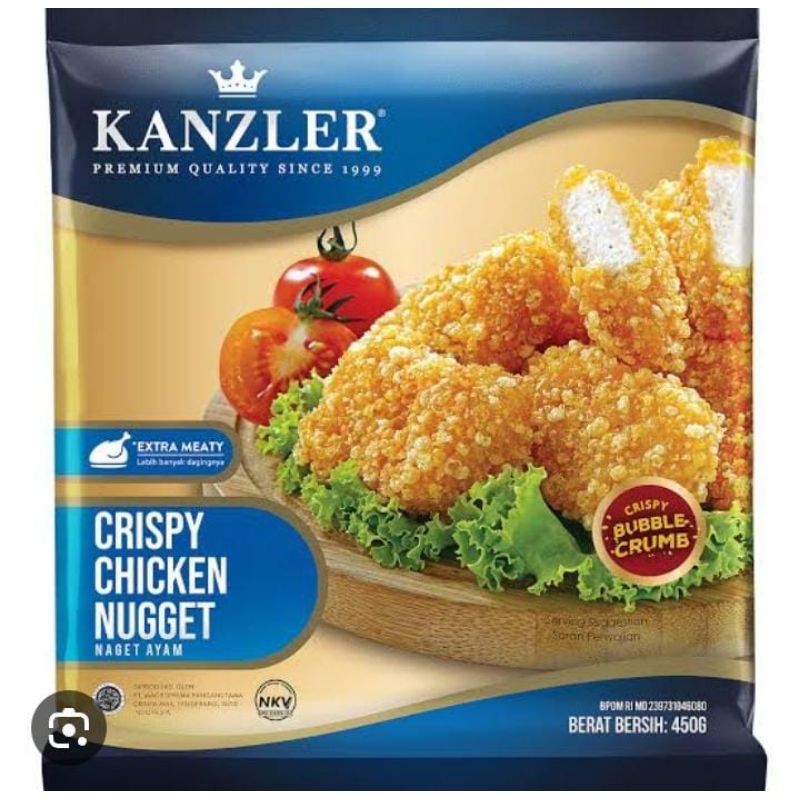 

Crispy chicken nugget Kanzler 450G